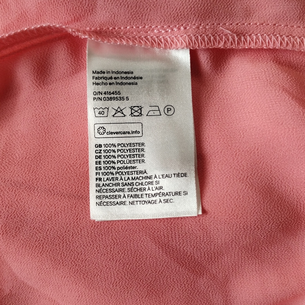 Pink button-up blouse by H&M - Picture 5 of 6